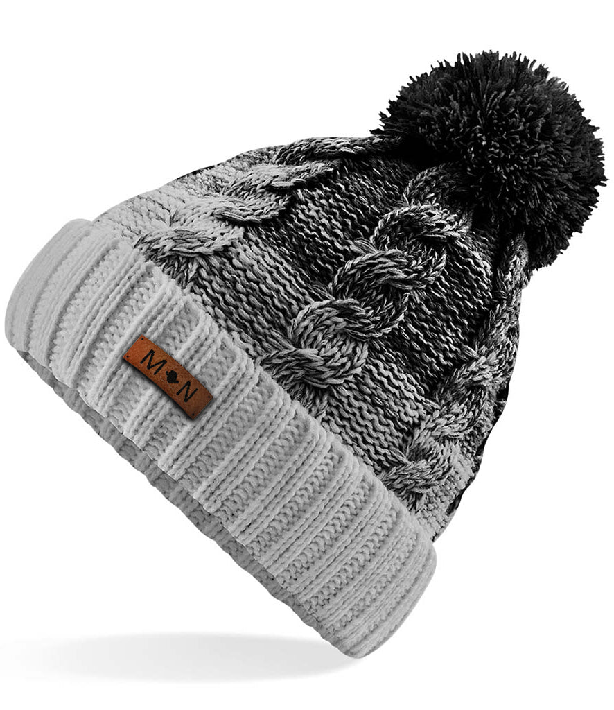 Ombre Pom Pom Beanie