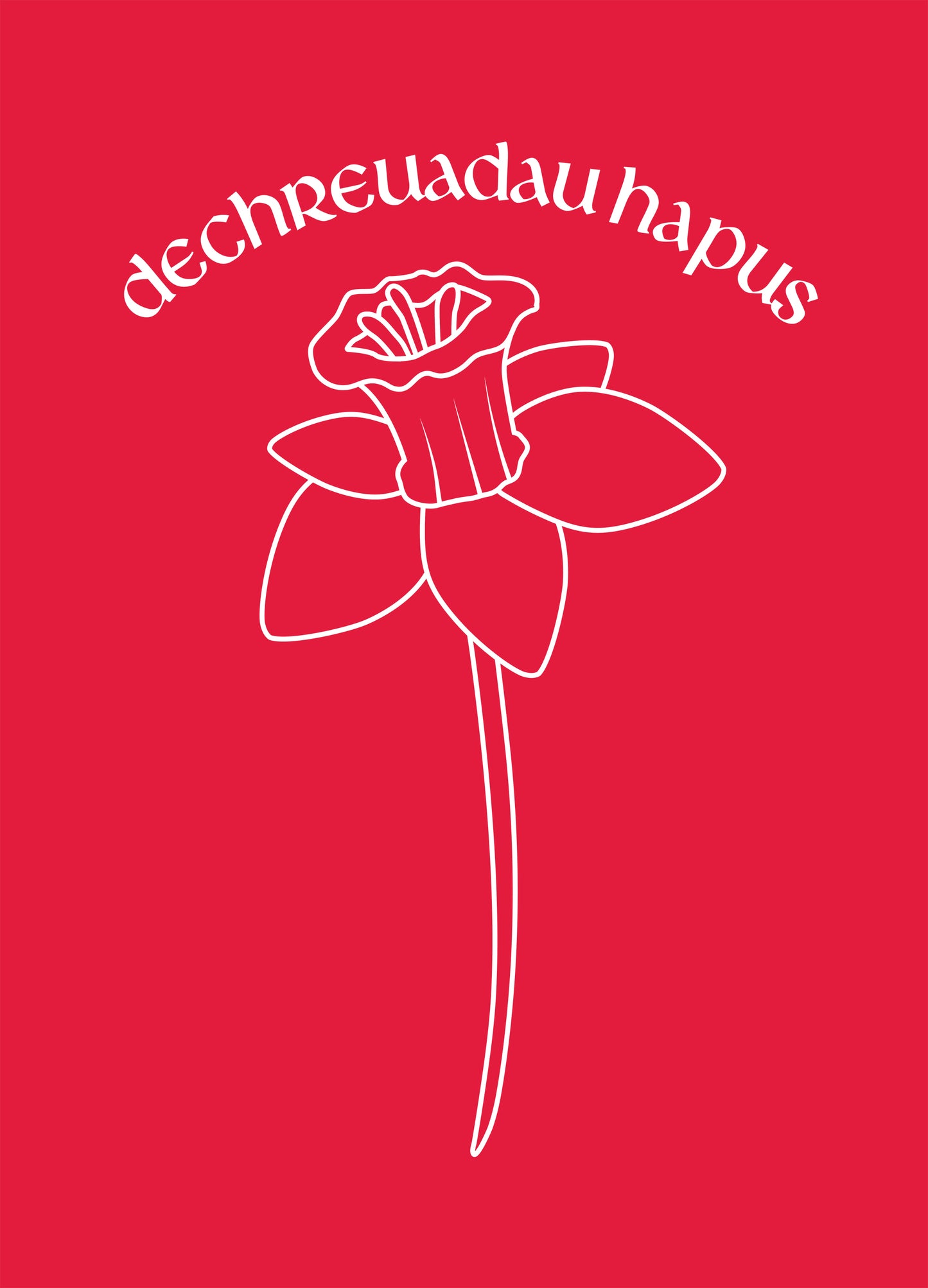 Dechreuadau Hapus - Daffodil Hoodie