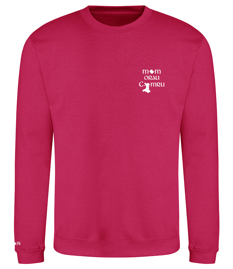 Mam Orau Cymru Sweater - Wales’ Best Mum – Cozy Welsh Gift Sweater