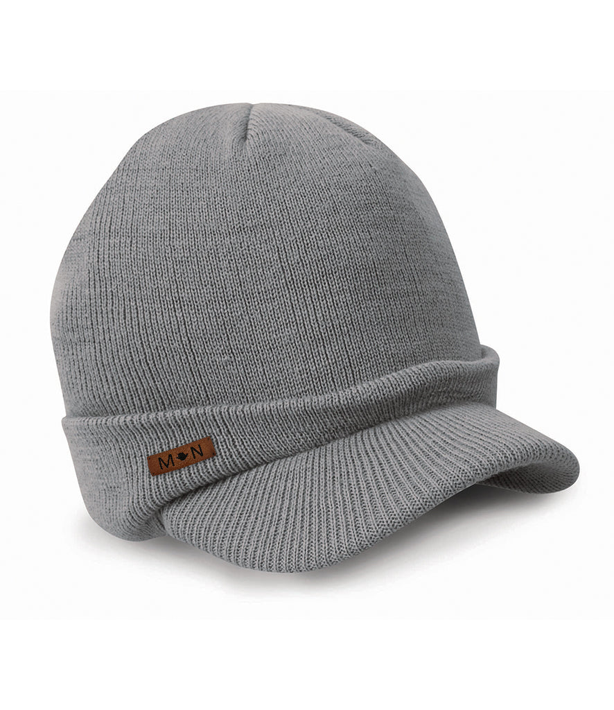 Winter Knitted Peak Hat