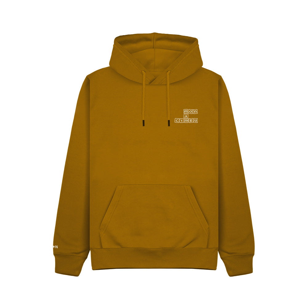 Scrabble Môn Mam Cymru Hoodie