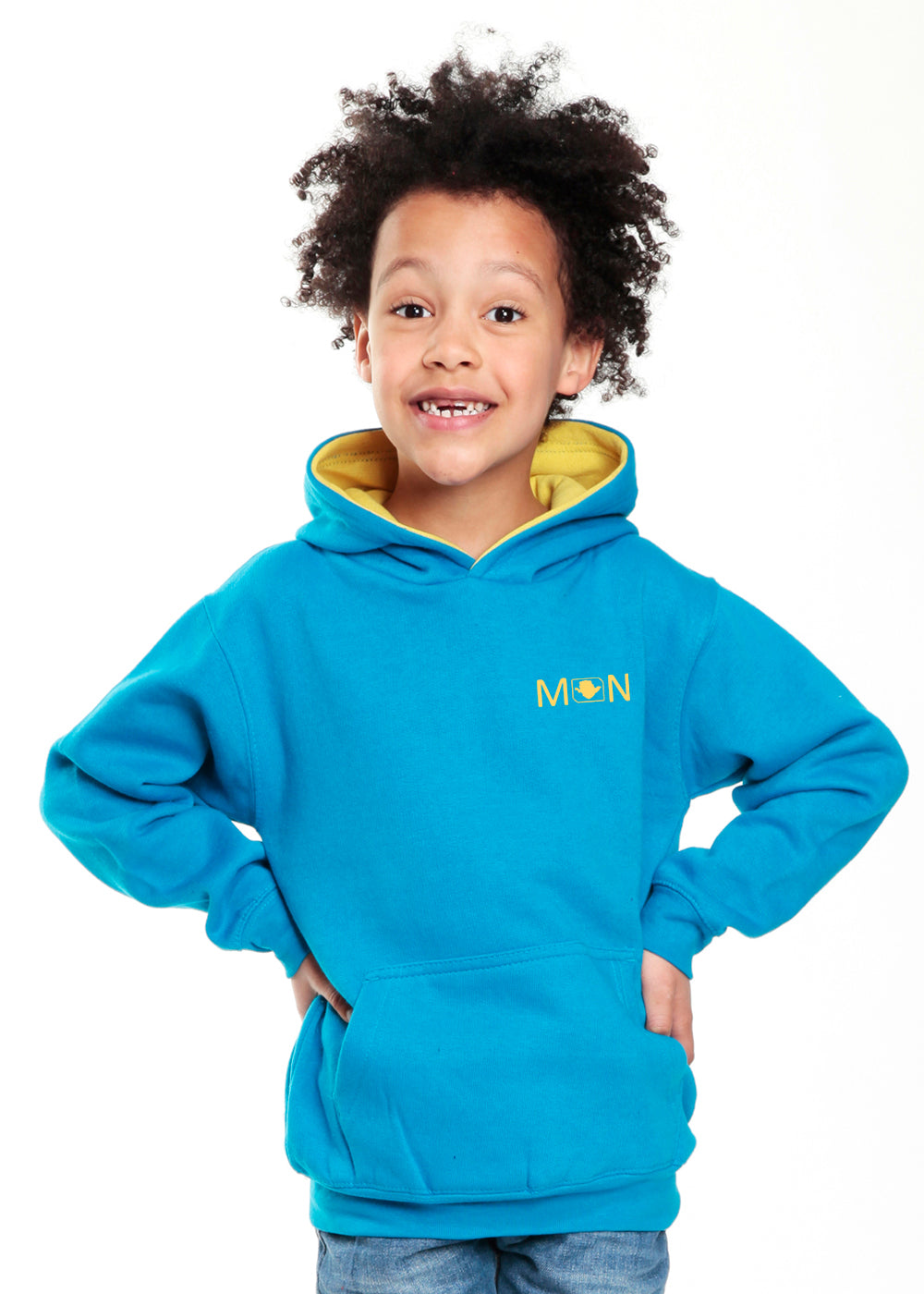 Kids' Contrast Hoodie