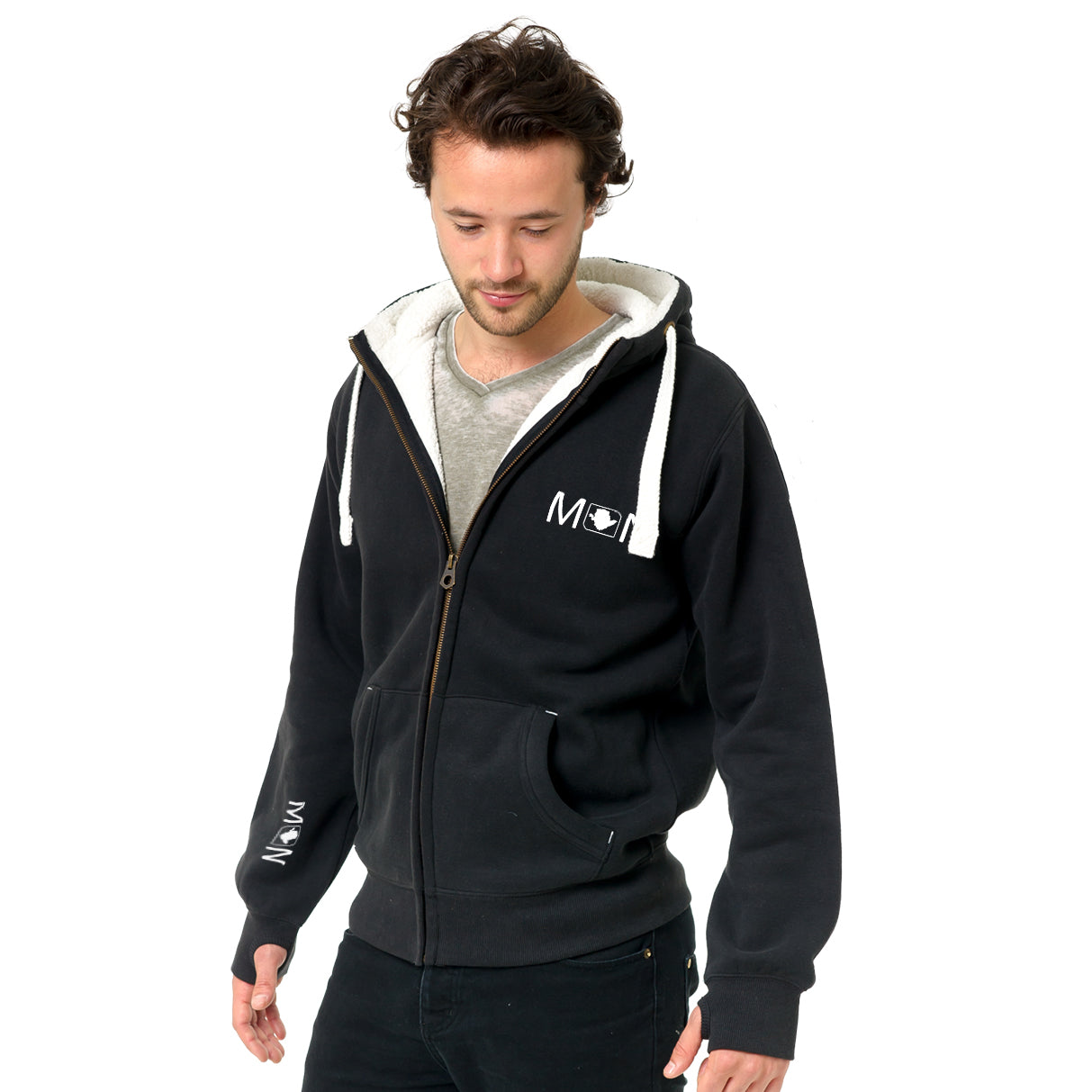 Sherpa Fleece Hoodie