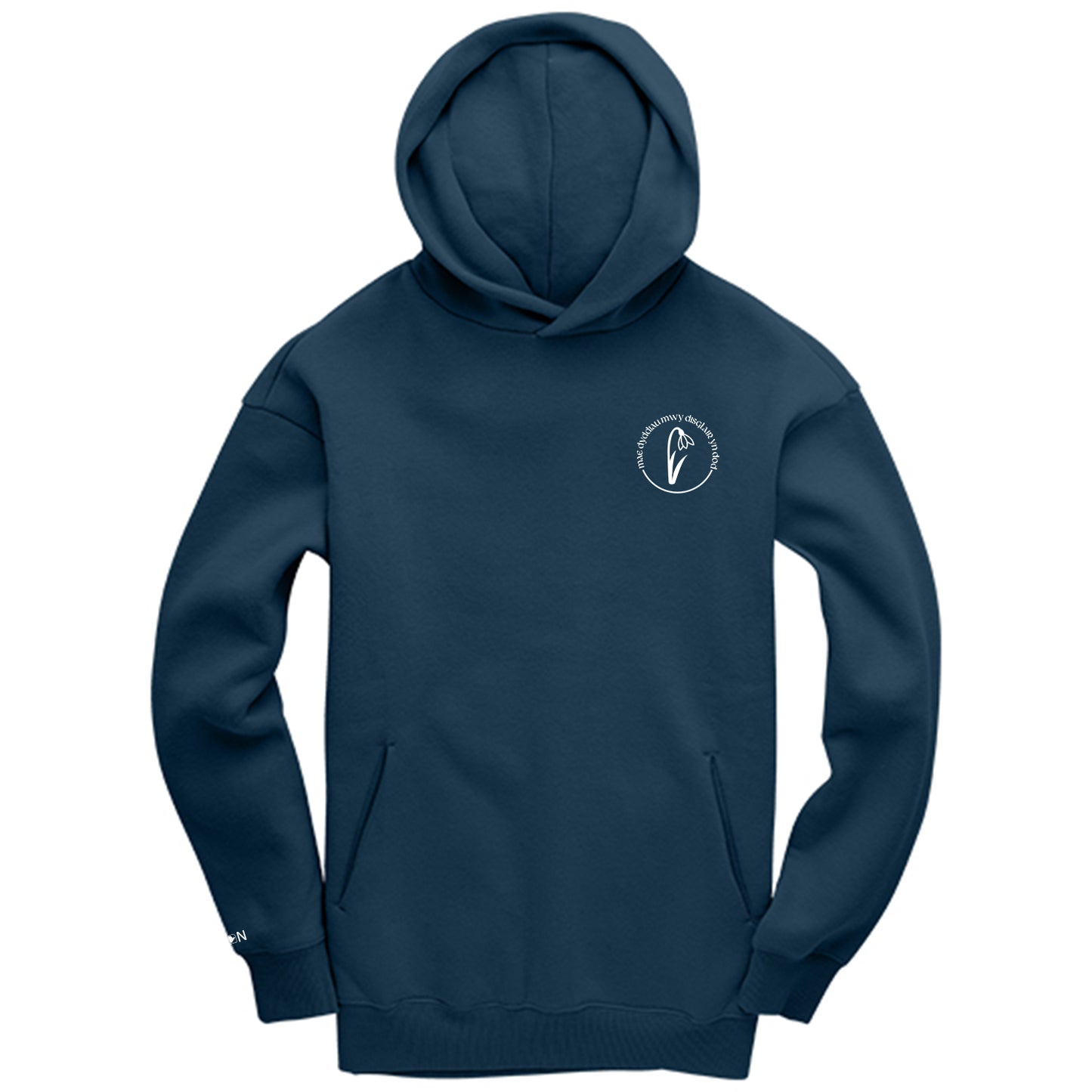 Snowdrops Hoodie - Relaxed Fit Hoodie