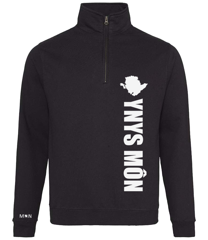 Ynys Mon Quarter Zip Sweater