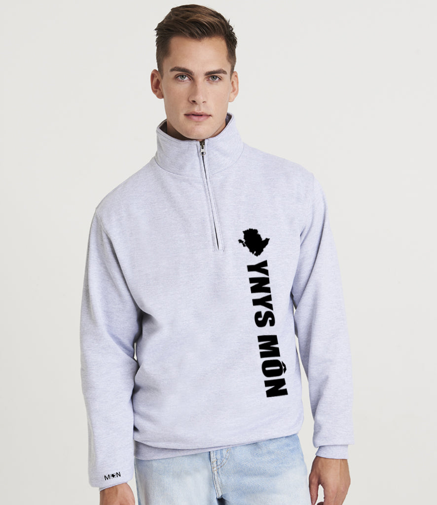 Ynys Mon Quarter Zip Sweater