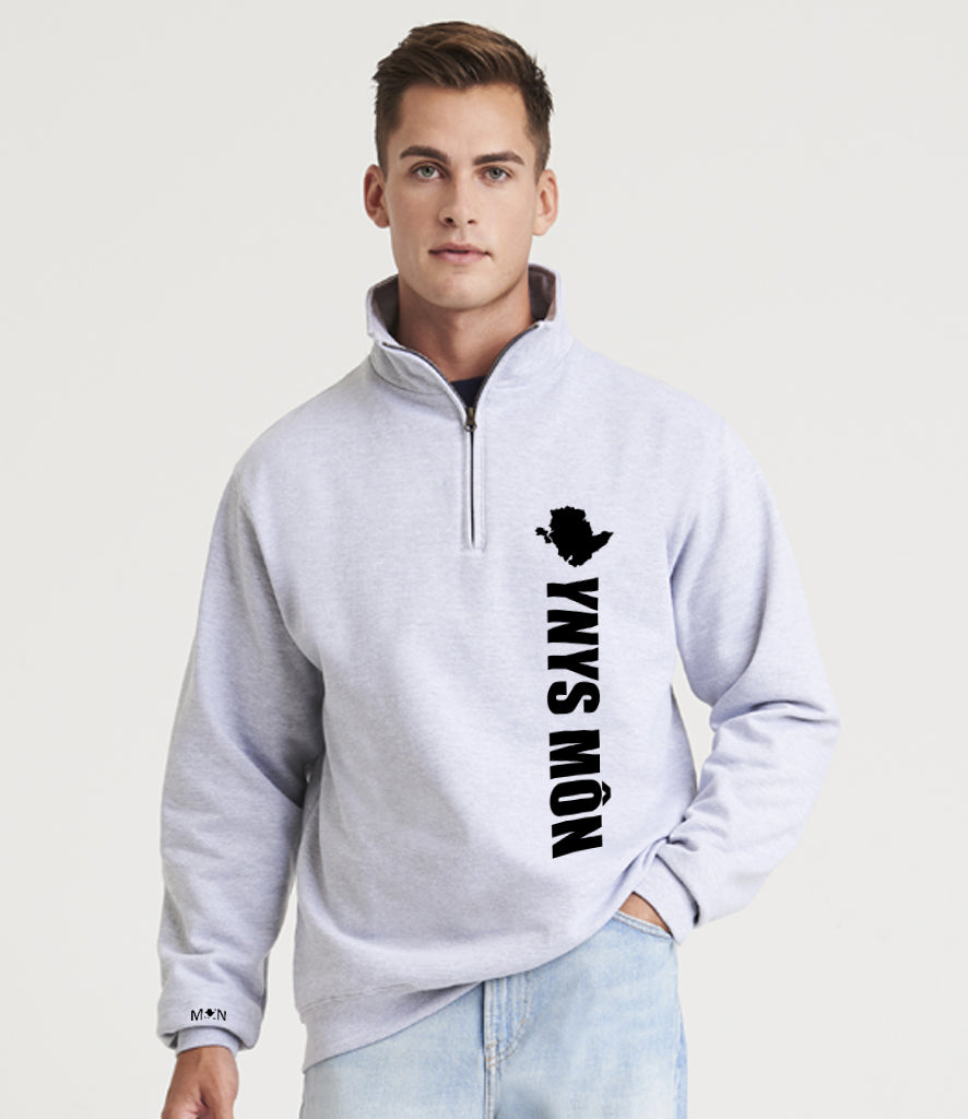 Ynys Mon Quarter Zip Sweater